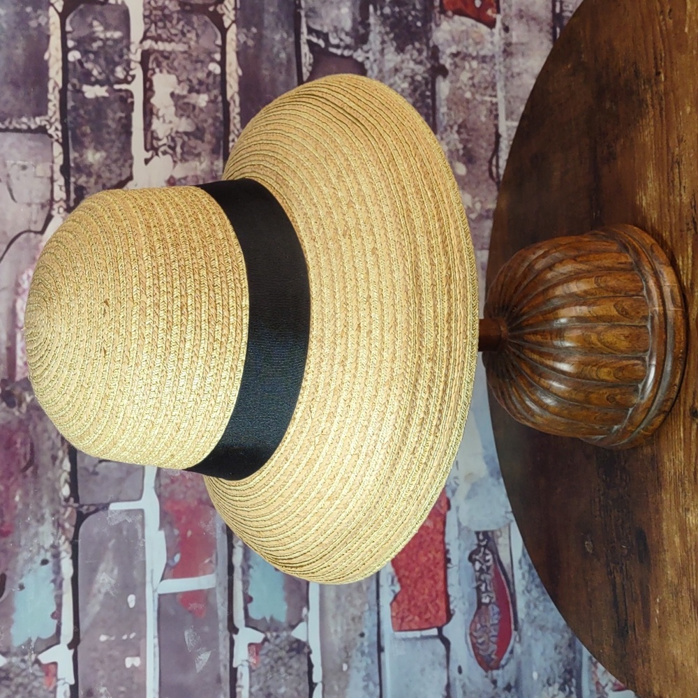 Banash Woven Raffia Hat - Picture 3 of 8